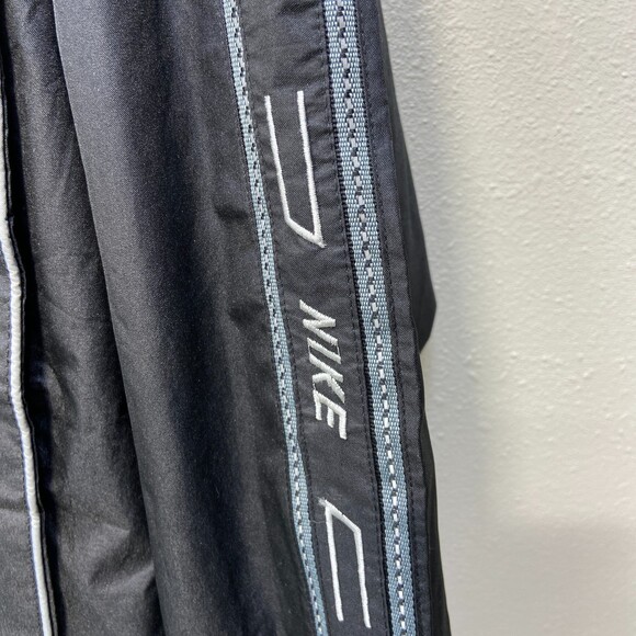 VTG 2000's Nike Jacket Black Large Swoosh on Back Mens sz L - Picture 5 of 7